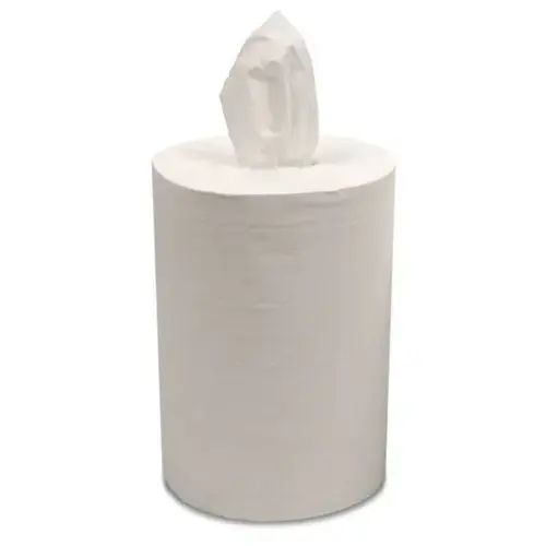 Center-Pull Tissue Roll, 325, 15 in L x 9 in W, White, 2 Ply