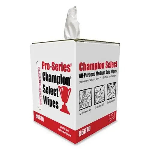 All Purpose Cleaning Wipes, 300, 12 in L x 9 in W, DRC, White All Purpose Cleaning Wipes, 300, 12 in L x 9 in W, DRC, White