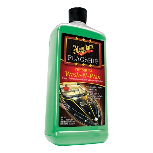 Premium Wash-N-Wax, 32 oz Bottle, Aqua-Green, Liquid Premium Wash-N-Wax, 32 oz Bottle, Aqua-Green, Liquid