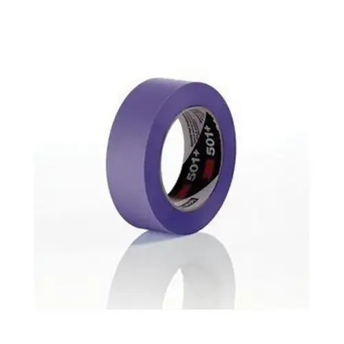 501+ Series Specialty High Temperature Masking Tape, 55 m x 24 mm, Purple 501+ Series Specialty High Temperature Masking Tape, 55 m x 24 mm, Purple