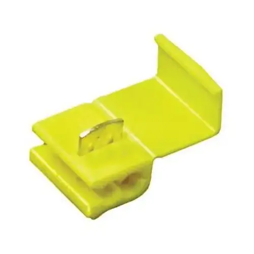 Auto-Electric Insulation Displacement Connector, 22 to 18 AWG, Polypropylene (Insulation), Yellow Auto-Electric Insulation Displacement Connector, 22 to 18 AWG, Polypropylene (Insulation), Yellow