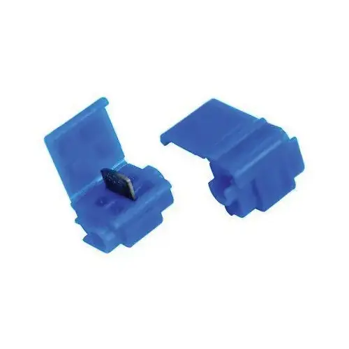 804-Box Series Run and Tap Insulation Displacement Connector, Plastic, Blue 804-Box Series Run and Tap Insulation Displacement Connector, Plastic, Blue