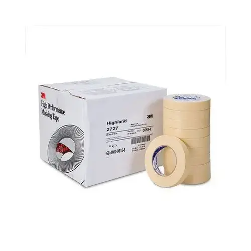2727 Series Masking Tape, 55 m x 18 mm, Tan 2727 Series Masking Tape, 55 m x 18 mm, Tan