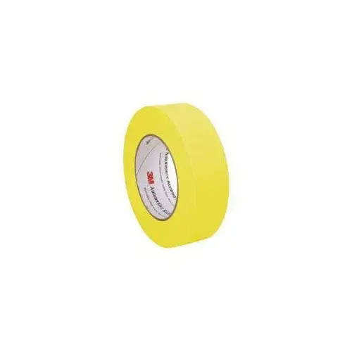 388N Automotive Refinishing Masking Tape, 55 m x 36 mm, 6.3 mil THK, Yellow, 388N 388N Automotive Refinishing Masking Tape, 55 m x 36 mm, 6.3 mil THK, Yellow, 388N