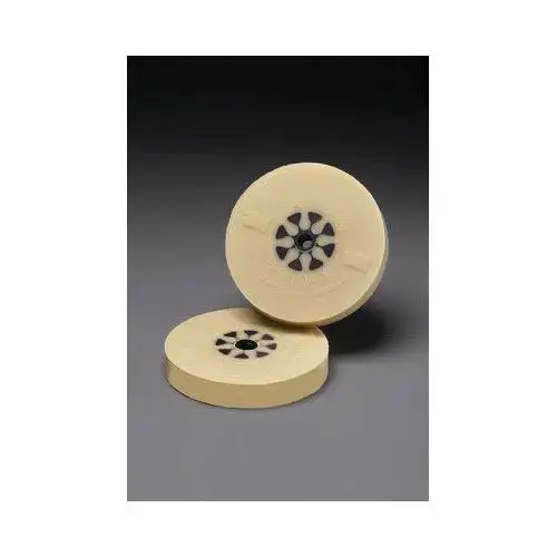Stripe-Off Eraser Wheel, 4 in Dia x 5/8 in THK Wheel, 3/8-16 Arbor/Shank, 4000 rpm, Beige