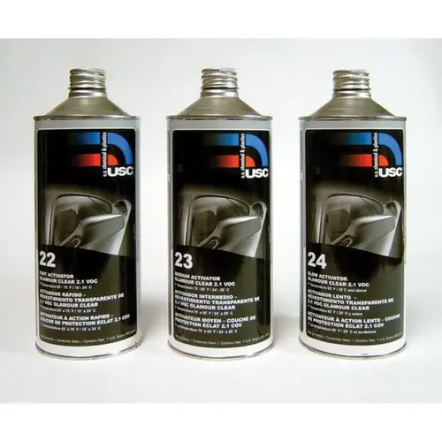 Medium Activator, 1 qt, Use With: Glamour Clearcoat