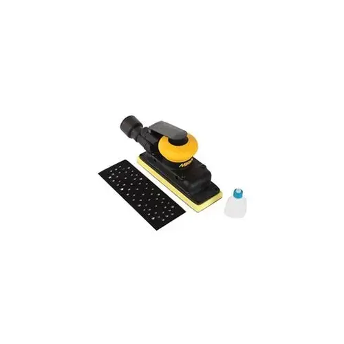 MR Series Pneumatic Random Orbital Sander, 3 x 8 in, 10000 rpm, 16 scfm, Ergonomic Handle MR Series Pneumatic Random Orbital Sander, 3 x 8 in, 10000 rpm, 16 scfm, Ergonomic Handle