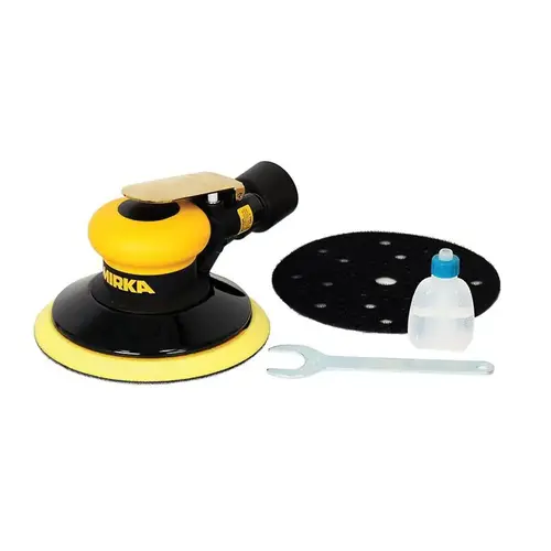 MR Series Non-Vacuum Random Orbital Sander, 6 in, 12000 rpm, 17 scfm MR Series Non-Vacuum Random Orbital Sander, 6 in, 12000 rpm, 17 scfm
