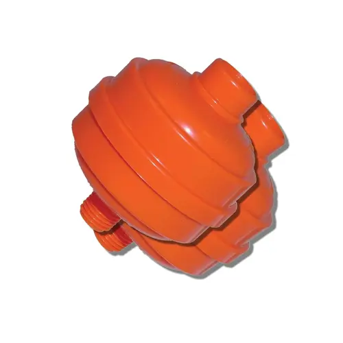 D-12-2 Disposable Spray Gun Filter, 1/4 in FNPT x 1/4 in MNPT Port, 30 cfm, 0.1 micron, 32 to 120 deg F