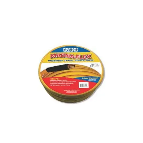 Spray Booth Hose, 3/8 in NPT, 35 ft, 300 psi, 30 cfm Spray Booth Hose, 3/8 in NPT, 35 ft, 300 psi, 30 cfm