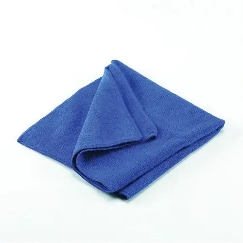 04402 Microfiber Cloth, 16 x 16 in, Blue
