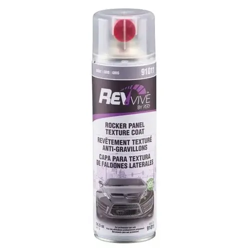 Rocker Panel Texture Coat, 13.2 oz Aerosol Can, Gray, 3 to 4 hr Curing