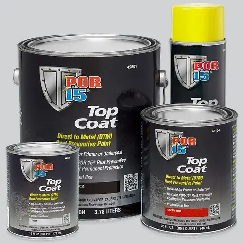 Top Coat DTM Paint, 1 pt Can, White, Liquid, 30 to 60 min Curing Top Coat DTM Paint, 1 pt Can, White, Liquid, 30 to 60 min Curing