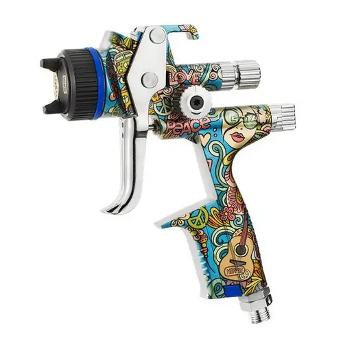HVLP Standard Spray Gun with Cup, 1.3 mm I-Nozzle, 0.6, 0.9 L Capacity HVLP Standard Spray Gun with Cup, 1.3 mm I-Nozzle, 0.6, 0.9 L Capacity
