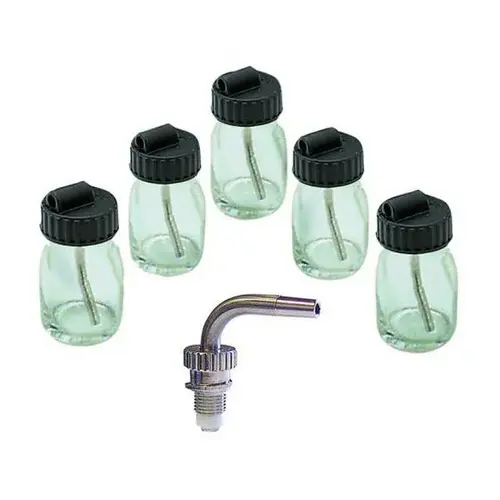 Plug-In Cup Set, 25 mL Capacity, Use With: SATAjet 20 B/Dekor 2000/Minijet 3000 B HVLP Spray Gun Plug-In Cup Set, 25 mL Capacity, Use With: SATAjet 20 B/Dekor 2000/Minijet 3000 B HVLP Spray Gun