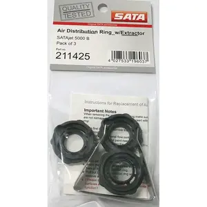 【A.D.S.R】SALENA SATA 211425 Air Distribution Ring, Use With: SATAjet 5000 B Spray