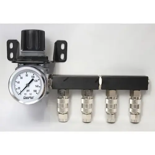 Point-Of-Use Pressure Regulator, 1/2 in Port, 140 cfm Point-Of-Use Pressure Regulator, 1/2 in Port, 140 cfm