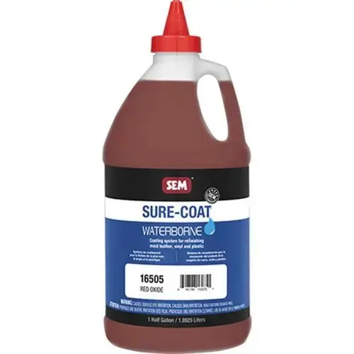 Waterborne Mixing System, 0.5 gal Can, Red Oxide, Liquid Waterborne Mixing System, 0.5 gal Can, Red Oxide, Liquid