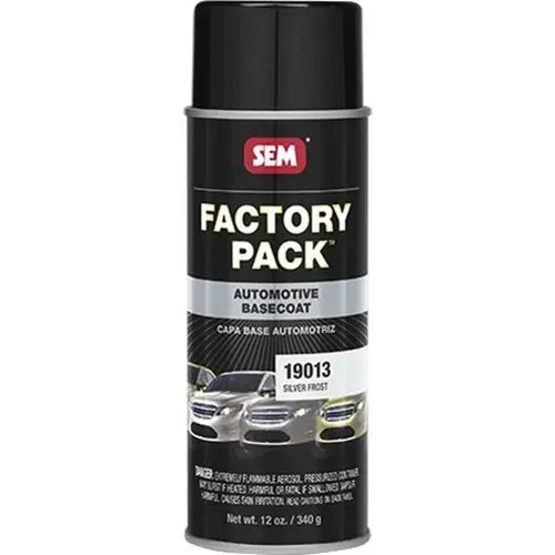Automotive Basecoat, 16 oz Aerosol Can, Silver Frost, RTU Mixing Automotive Basecoat, 16 oz Aerosol Can, Silver Frost, RTU Mixing