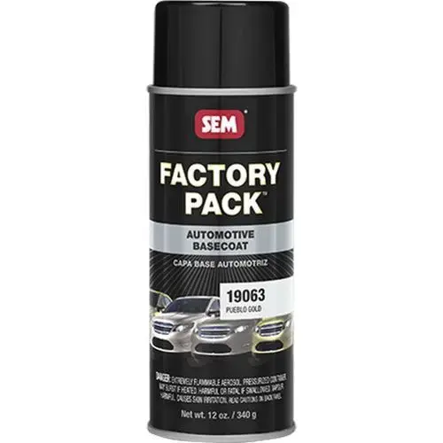 Automotive Basecoat, 16 oz Aerosol Can, Pueblo Gold, RTU Mixing Automotive Basecoat, 16 oz Aerosol Can, Pueblo Gold, RTU Mixing