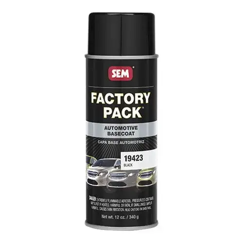 Automotive Basecoat, 16 oz, Black, No VOC VOC Automotive Basecoat, 16 oz, Black, No VOC VOC