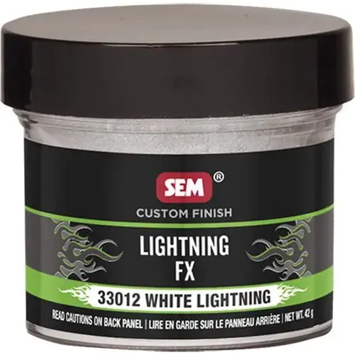 Pearl Pigment, 2 oz Jar, White Lightning, Solid