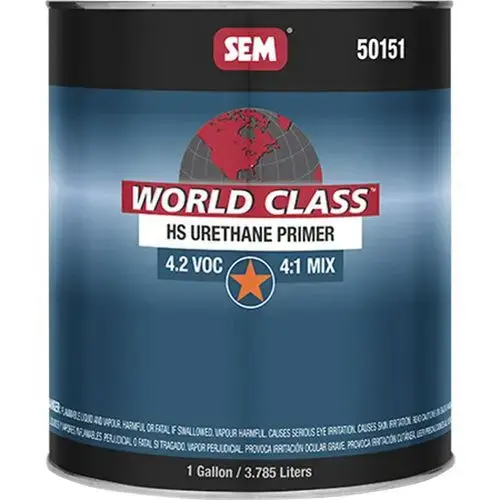 HS Urethane Primer, 1 gal Can, Neutral Gray, 4:1 Mixing, 340 sq-ft/gal Coverage HS Urethane Primer, 1 gal Can, Neutral Gray, 4:1 Mixing, 340 sq-ft/gal Coverage