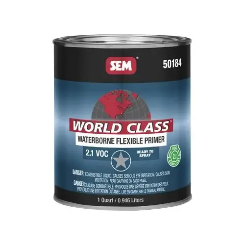 Waterborne Flexible Primer, 1 qt Can, Neutral Gray, RTU Mixing Waterborne Flexible Primer, 1 qt Can, Neutral Gray, RTU Mixing