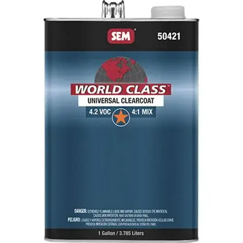 4.2 VOC Universal Clearcoat, 1 gal Can, 4:1 Mixing 4.2 VOC Universal Clearcoat, 1 gal Can, 4:1 Mixing