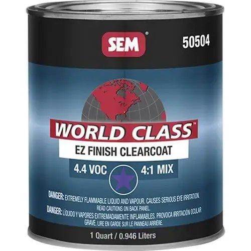 4.4 VOC Clearcoat, 1 qt Can, 4:1 Mixing 4.4 VOC Clearcoat, 1 qt Can, 4:1 Mixing