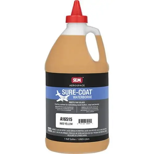 Waterborne Coating System, 0.5 gal Can, Indo Yellow, Liquid Waterborne Coating System, 0.5 gal Can, Indo Yellow, Liquid