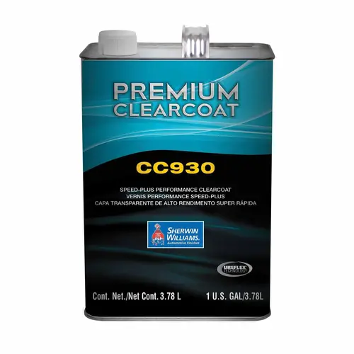 CC930-1 High Solid Speed-Plus Performance Clearcoat, 1 gal Can, Gloss, 3:1:1 Mixing CC930-1 High Solid Speed-Plus Performance Clearcoat, 1 gal Can, Gloss, 3:1:1 Mixing