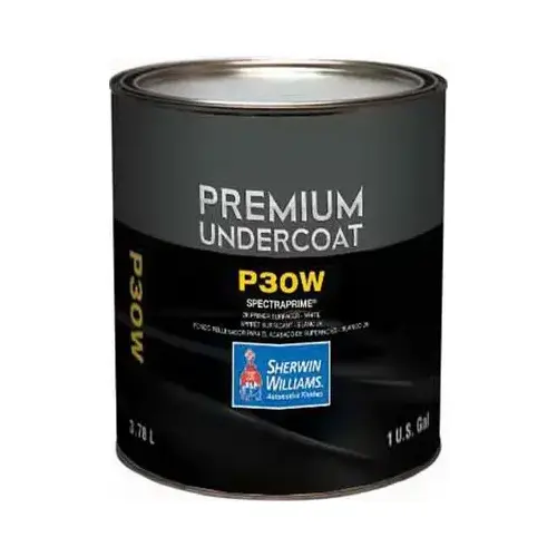 P30W-1 Premium Low VOC 2K Color Primer Surfacer, 1 gal Can, White, 2:1 Mixing P30W-1 Premium Low VOC 2K Color Primer Surfacer, 1 gal Can, White, 2:1 Mixing