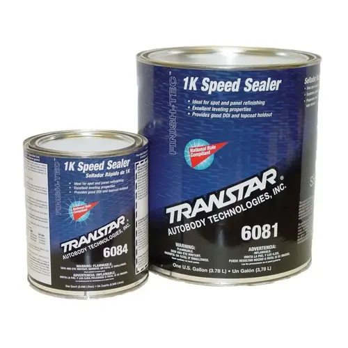 1K Speed Sealer, 1 qt Round Can, Light Gray, Low VOC VOC, 225 sq-ft/gal at 1 mil Coverage 1K Speed Sealer, 1 qt Round Can, Light Gray, Low VOC VOC, 225 sq-ft/gal at 1 mil Coverage