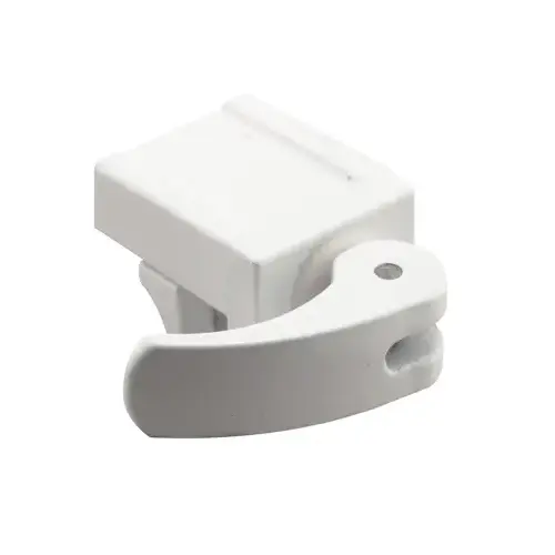 White Vinyl Window Lock - Pair White Vinyl Window Lock - Pair