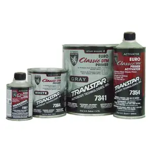 TRANSTAR 7354 Activator, 1 qt Can, Amber, Use With: 2.1 Low VOC Euro Classic DTM Primer