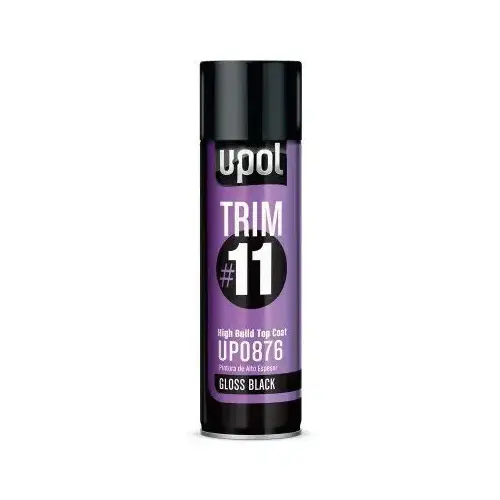 High Build Top Coat, 450 mL Aerosol Can, Matte Black, 48.4 sq-ft/Unit Coverage High Build Top Coat, 450 mL Aerosol Can, Matte Black, 48.4 sq-ft/Unit Coverage
