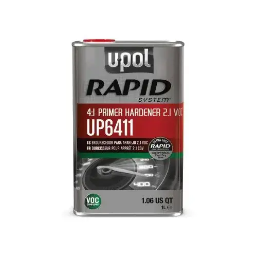 UP Primer Hardener, 1 L Tin, Clear, Liquid UP Primer Hardener, 1 L Tin, Clear, Liquid