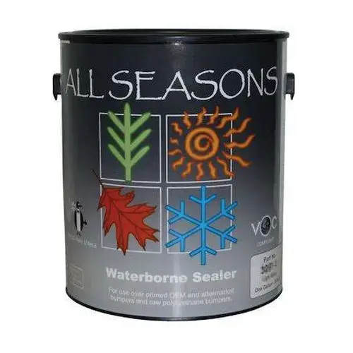 Waterborne Flexible Bumper Sealer, 1 gal Can, White, 185 g/L Waterborne Flexible Bumper Sealer, 1 gal Can, White, 185 g/L