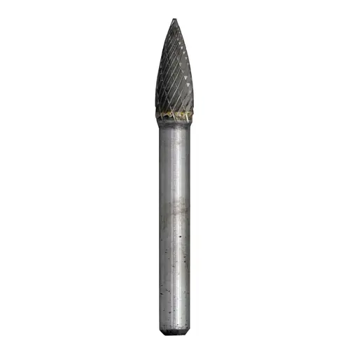Heavy Duty Tapered Burr, Carbide, Use With: Air Die Grinder Heavy Duty Tapered Burr, Carbide, Use With: Air Die Grinder