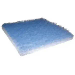 Viskon-Aire 017-202 107X Paint Arrestor, 20 in W x 2-1/2 in D x 20 in H, Fiberglass Media Blue Tint