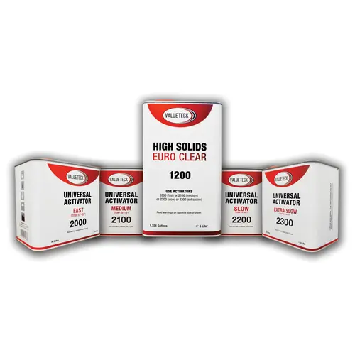 1200-5L High Solid Euro Clear, 5 L, High Gloss, High Solids Content, 2:1 Mixing
