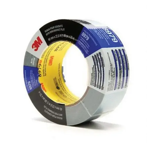 8979 Series Performance Plus Duct Tape, 54.8 m x 48 mm, 12.1 mil THK, Slate Blue