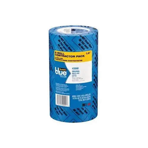0 2090 Series Painter's Tape, 60 yd x 1.41 in Blue 0 2090 Series Painter's Tape, 60 yd x 1.41 in Blue
