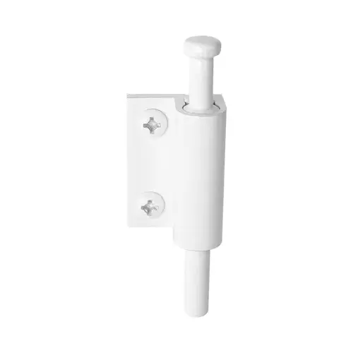 White Offset Mount Push-Pull Sliding Window and Door Lock White Offset Mount Push-Pull Sliding Window and Door Lock