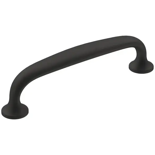 Renown 3-3/4" Center to Center Cabinet Pull Matte Black Finish Renown 3-3/4" Center to Center Cabinet Pull Matte Black Finish