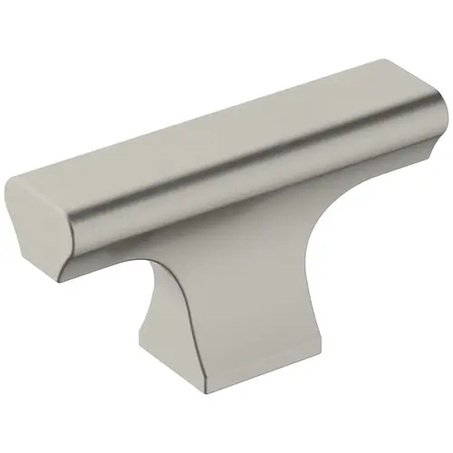 Amerock Status Series Satin Nickel 2 in (51 mm) L x 9/16 in (14 mm) W Knob Amerock Status Series Satin Nickel 2 in (51 mm) L x 9/16 in (14 mm) W Knob