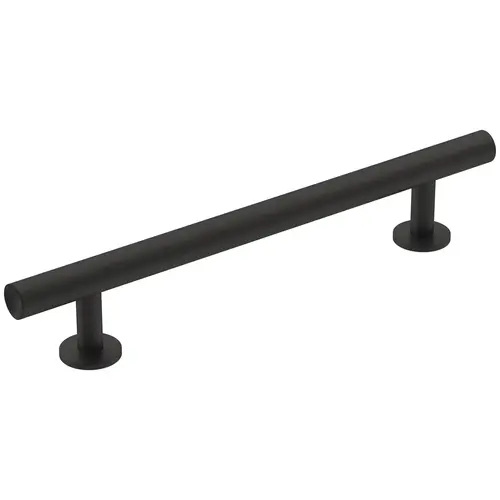 Radius 5-1/16" Center to Center Cabinet Pull Matte Black Finish Radius 5-1/16" Center to Center Cabinet Pull Matte Black Finish