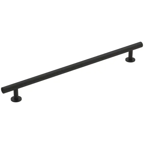Radius 10-1/16" Center to Center Cabinet Pull Matte Black Finish Radius 10-1/16" Center to Center Cabinet Pull Matte Black Finish