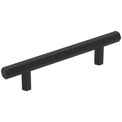 Caliber 3-3/4" Center to Center Cabinet Pull Matte Black Finish Caliber 3-3/4" Center to Center Cabinet Pull Matte Black Finish